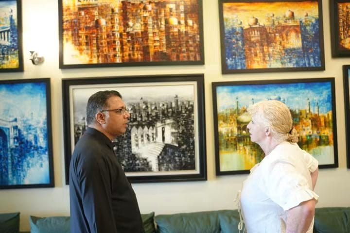 A Warm Welcome to British Deputy High Commissioner Alison Blackburne in Karachi
